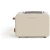 CREATE/TOAST RETRO/Tostapane Sabbia / 6 livelli di potenza, vassoio raccoglibriciole, termostato, scongelamento, riscaldamento, 2 fessure larghe, 850W