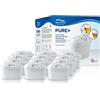 Aqualogis Pure+ Cartucce Filtranti per Brita Maxtra per Mavea, Styl XL, Elemaris, Marella, Aluna Cool, Fjord Cool Plus (12)