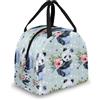 Mexpekil Borsa termica per il pranzo con panda ad acquerello, per bambini e adulti, borsa termica per il pranzo, per scuola, lavoro, viaggi