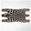 HOMESCAPES - Zerbino in fibra di cocco a forma di zebra, 74 cm