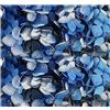 Plant Gift Ortensie Essiccate Sfumato Blu Reale Argento Piccole Foglie Conservate Decorative per Materiali Fiori Artigianato Fai da Te Accessori, Fiori Pressati per Candele Artigianato, Forniture Artigianato Fai