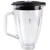 Veterger Parti di ricambio Vaso di vetro con coperchio, compatibile con Hamilton Beach Blenders (6 tazze)