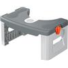 Homeponnew Sgabello pieghevole da bagno con design ergonomico antiscivolo, aiuto per accovacciarsi per adulti, anziani e bambini, salvaspazio, sgabello pieghevole portatile (grigio)