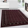 Teppium Tappeto orientale a pelo corto per soggiorno, cucina, camera da letto, corridoio Tappeto morbido e soffice, facile manutenzione Misurare: 200 x 290 cm Colore: Rosso-4