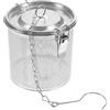 TEMPNAP Cesto Portafiltri per Spezie in Acciaio Inox Gancio Anti-caduta, Colino Filtrante per Salamoia e Tisane, Accessorio Cucina per Uso Domestico e Friggitrice Sicura Stili multipli