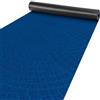 ANRO Tappeto a passatoia da cucina lavabile, ritagliabile, antiscivolo, in velour, 50 x 500 cm, motivo: Davis, colore: blu