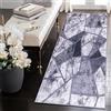 NETLINE HOME Tappeti lavabili per soggiorno, tappeto tradizionale a basso pelo, antiscivolo, per cucina - Tappeti decorativi in stile boho, design vintage, tappeti pieghevoli per corridoio, per camera