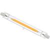 LIFKOME Lampadina LED a Inserimento Orizzontale R7S 10W Sostitutiva Alogena Dimmerabile Vetro per Illuminazione Esterna Interna