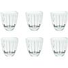 Vidivi Vetri delle Venezie Set 6 bicchieri 360 ml, in vetro trasparente (Accademia, Acqua)