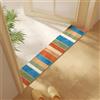 QHanky Tappeto Bagno Antiscivolo 30x80cm,Tappeto Doccia Super Assorbente Diatomite,Tappetino Lavabile,per Bagno,Cucina,Camera da Letto,Soggiorno (Multicolore A)