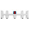 Chuancheng Supporto per punzonatura con 9 fori per aspirapolvere Dyson V11 Dok