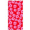 Panorama Agatha Ruiz de la Prada Tappeto Vinile Cucina Sala - Varie Dimensioni - (Stampato Básico Fiori Rosa e Rossi 60x250cm)