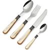 BRANDANI SET POSATE AMBRA 16 PZ INOX LUCIDO BRANDANI 52196