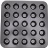 Jenngaoo Teglia Antiaderente per Muffin, 25/35 Tazze Teglia per Cupcake in Acciaio al Carbonio Teglia per Mini Muffin Teglie per Muffin in Metallo per Forno Teglia per Cupcake di Dimensioni Normali(25 Cups)