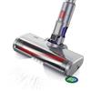 PIESSEONLINE - Spazzola Compatibile per Dyson Aspirapolvere V7, V8, V9, V10, V11, V15, SV12 e SV14 - Luci LED Bianche Integrate, Rotazione Fluida di 120 gradi - Rullo con Setole Combinate
