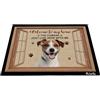 Generic Zerbino Ingresso Interno Welcome To My Home Funny Jack Russell Terrier Dog Moderno Zerbino Ingresso Robusto Tappetino Entrata Per Camera Casa Ufficio 60X40Cm