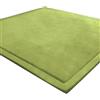 LEHOUR Tappeto di Velluto Corallo Ispessimento per Bambini Coperta strisciante Tappeto Morbido per Bambini Tatami Tappetino Antiscivolo per Bambini (Verde chiaro, 200 * 260CM)