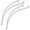 Generico AFFILACOLTELLI BARRE DI TENSIONE RICAMBIO PER SHARP EASY ACCIAINO ARGENTO