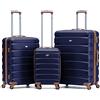 Flight Knight Valigie Rigide in ABS Leggere con 4 Ruote, Bagaglio a mano da cabina approvato per oltre 100 compagnie aeree come EasyJet, British Airways, RyanAir, Emirates e molte altre
