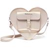 Dr. Martens Heart Backpack Zaino, Rosa Cipria+Oro Shift, Mini Unisex-Adulto