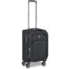 Roncato GATEWAY Trolley bagaglio a mano 55x35x23/25 cm Espandibile - Nero