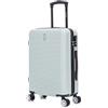 CELIMS - Valigia da Cabina Viaggio Approvata da 100+ Compagnie Aeree | Leggera e Rigida | Valigia Cabina 55 x 35 x 22 cm| Bagaglio a Mano | Valigia da Viaggio ABS con 4 Ruote | Verde Pastello