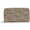 Armani Exchange Portafogli beige da donna con fantasia monogram UNI