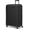 Farmhood Articolo originale Eco Edition, Nero , Koffer L (77 cm) erweiterbar, Trolley rigido con ruote girevoli, FH03003