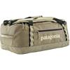 Patagonia Black Hole® Duffel 55L Borsa da viaggio sportiva in poliestere riciclato, colore Weathered Stone con base imbottita (pietra brillante)