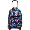 Invicta Seven Trolley NEW PLUG FANTASY - Zaino sganciabile con Cross Over System - Doppio Uso, Zaino e Trolley - Scuola & Tempo Libero
