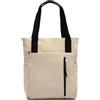 MISAKO Dominica zaino grande in nylon con tasca per laptop (14) e tracolla Donna - Dominica Beige 38x12x29cm