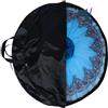 NRBMZYEN Borsa per tutù da balletto per ragazze borsa da ballo per tutù da balletto in tela impermeabile flessibile e pieghevole morbida borsa da ballo, Nero, Diameter 80CM