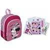 Undercover Zaino per asilo Minnie Mouse, personalizzabile, per bambini, motivo Disney, 25 x 31 x 10 cm