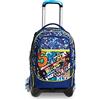SJ GANG STYLE JAM GANG Trolley Scuola Jack 3 Ruote - Funny Adventure SJ Boy Bambino - Zaino Sganciabile - Doppio Uso