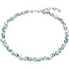 Swarovski Collana da donna Gema azzurro placcato rodio 5666007
