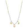 Brosway Collana Donna, Collana in Acciaio e Perle | Collezione Chant - BAH80