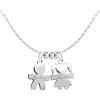 My Bebè Catenina e ciondoli maschietto e femminuccia in argento 925% personalizzabili con nome