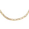 SINGULARU - Collana Chic. Acciaio avec Placcatura in oro 18 kt. Gioielli da donna.
