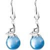 YlobdolY Orecchini a gancio in argento Sterling 925 vintage per donne, novità alla moda da donna rotondi orecchini a goccia di frutta cinese boho retrò stile antico gioielli regali