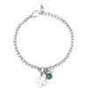 2Jewels - Bracciale in acciaio 316L perle conchiglia zirconi | Essence