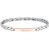 TRUSSARDI Bracciale Uomo in Acciaio, Collezione T-STEEL, Regalo Uomo, Acciaio