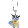 Generic Squirt Turtle Cubic Zirconia Hip Hop Ghiacciato Collana Pendente per Fans Collezione Classica