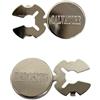 BLUSUPERSHOP 1 COPPIA COPRIBOTTONI 18 MM,PERSONALIZZATI NOME E COGNOME MASSIMO 10 LETTERE A NOME SOLO STAMPATELLO SCEGLI COLORE ORO, ARGENTO ETC, PER CAMICIA O POLSINI UNISEX BIJOUX UOMO GEMELLI