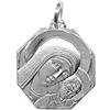 Sebaoth Medaglia ottagonale Vergine Camino Neocatecumenale - Argento Sterling 925m - Ciondolo Vergine di Kiko - Made in Spagna da Catecumeni - Identificati con la tua FE - Unisex