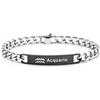 amorili Bracciale Acquario Uomo Acciaio Inox Segno Zodiacale Braccialetto Zodiaco Regalo Astrologia Oroscopo (acquario)