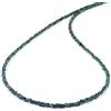 Vatslacreations - Collana con diamanti grezzi multicolore da 45 cm, collana di diamanti a forma di pepite di qualità AAA per donne/ragazze, regalo di Natale