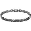 Sector No Limits Basic bracciale Uomo in Acciaio, smalto, ip nero - SZS89