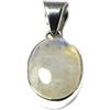 Art Gecko Pietra di luna in argento Sterling 925 con gemma