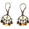 Orecchini - Cozmos Orecchini donna in ambra naturale baltica e argento 925