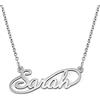 MyNameNecklace MYKA - Collana con nome personalizzato in stile infinito in Argento 925 - gioiello regalo personalizzato